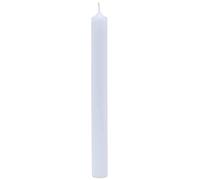 Rayher 31436000 bougie bâton, bougie de baptême en cire à décorer 4cm ø, blanc