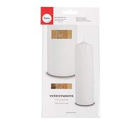 Rayher 31437000 Feuilles de cire, tons or et bronze assortis, 20X6,5 cm, 4 pces, décoration de bougie, verre, céramique, plastique, baptême, communion, confirmation, mariage, jubilé