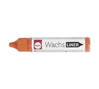 Rayher 31500210 Cire Liner, Bouteille 30 ML, Orange