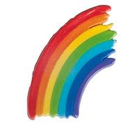 Motif de cire Arc-En-Ciel 4,5 x 6,5 cm Multicolore G