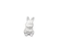 Lapin en polystyrène, debout, 8 cm