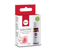 Rayher 34252000 Huile parfum savon, Rose, 10ml, huile essentielle, pour savon transparent et opaque, aromathérapie, 0.1 x 0.1 x 0.1 cm