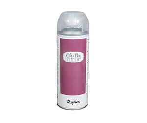 Rayher 34371264 Chalky Finish peinture en spray, bte de 400 ml, rose œillet