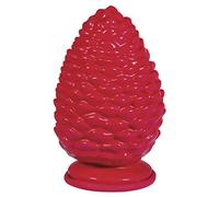 Moule en latex pomme de pin 15 cm Rouge