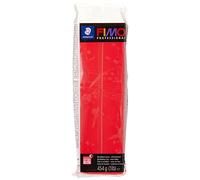Rayher 34448287 Fimo Professional Grand Bloc, Rouge classique, 454g