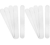Rayher 34460102 Spatule, plastique, blanc, 5 pces., 14,8X1,8cm, réutilisable, usages multiples, bricolage, art créatif (Lot de 2)