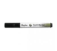 Rayher 35000576 Marqueur Textile couvrante, Pointe Ogive 2 4 mm, avec Valve,