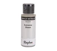 Rayher 35014608 Peinture Acrylique métallique, Flacon de 59 ML, Argent Sterling