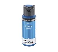 Rayher 35014830 Peinture Acrylique métallique, Extreme Sheen, 59 ML, Saphir