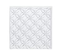 Rayher 36093000 Plaque de coulée relief Cercle de fleurs