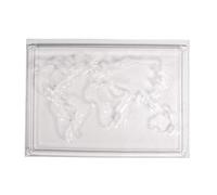 Rayher Moule Carte du monde 36098000 pour béton créatif transparent