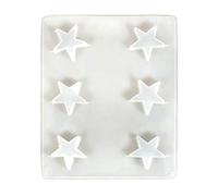 Rayher 36100000 Moule Étoiles, 3,6 cm ø, 1 pce
