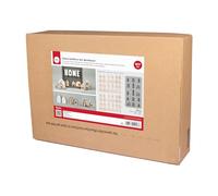 Rayher 36203000 Lot de moules en Silicone avec Mini Maison en Bois