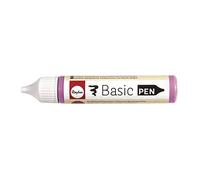 Rayher 38891264 Basic-Pen, Rose oeillet, Flacon 28ml