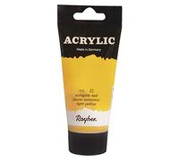 Rayher 38912159 Peinture Acrylique pour Artiste, Tube SB 75 ML, Jaune véritable