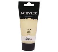 Rayher 38912504 Tube de peinture acrylique pour artiste, 75 ml, sable
