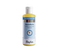 Rayher 38955160 Peinture pour enfants Bouteille de 80 ml Citron