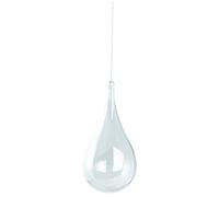 Rayher 3910137 Plastique de Goutte, 2 Pièces, Cristal, 11 cm