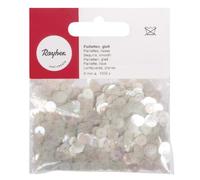 Rayher 3920020 SB-Btl Lot de 1000 Paillettes Lisses Jaune 6 mm