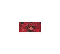 Rayher 3927018 paillettes bombée, 6 mm ø, SB Box 4000stück Rouge