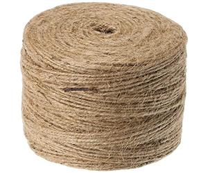 Rayher 4200331 Fil de jute, 3 plis, 3,5mm ø, nature, bobine 280m