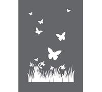 Pochoir 20,3 x 20,3 cm - Printemps - Rayher Transparent G