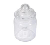 Rayher 46049000 Pot en verre avec couvercle en verre Ø 8 cm 12,5 cm 280 ml