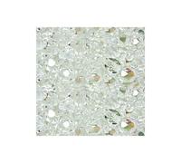 RAYHER 50 Perles Transparentes en Verre Dépolies