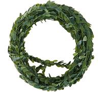 Rayher 5107300 Guirlande de buis, artificielle, vert, 1 pce., 5 m, décorations multiples, baptême, communion, mariage, anniversaire, jubilé