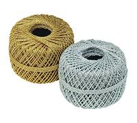 Rayher 5133022 Cordon, 0,8 mm, knäUEL 20 m, Argent