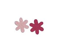Rayher - 5311133 - Fleurs en Feutre - 3 cm - 2 Couleurs - sous Blister Lot de 12.