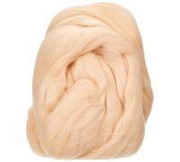 Rayher 5360083 pure laine vierge peignée, 100% laine, sachet 50 g, couleur chair, Beige Clair.