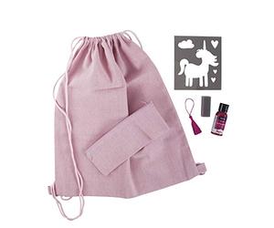 Rayher 53994000 Kit: Sac de sport Kit "Licorne"