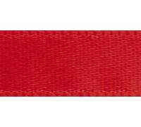 Rayher 5521318 Ruban de satin, 7 mm, SB de rouleau de 10 m, rouge