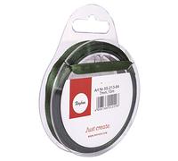 Rayher 5521384 Ruban de satin, 7 mm, SB de rouleau de 10 m, vieux