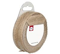 Rayher 55703505 Ruban de jute naturel 2,5 cm x 4 m
