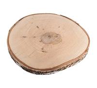 Rayher 55807000 Disque de peuplier, 29-32cm Ø, Naturel