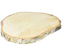 Rayher 55807000 Disque de peuplier, 29-32cm Ø, Naturel