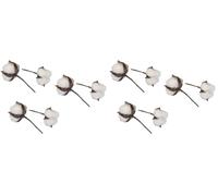 Rayher 55808000 Fleurs de Coton, 6cm ø, Naturel (Lot de 2)