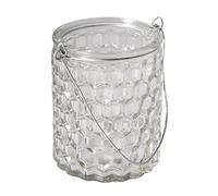 Rayher 56932000 Gobelet en Verre avec Anse 7,5 x 7,5 x 9 cm 200 ML