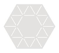 Rayher 58818000 Pochoir, étoiles Box, 14,5 x 12,5 cm, 3 pièces, sous blister 1s