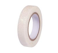 Rayher 60977102 Glitter Tape, blanc