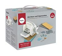 Mini - Machine À Découper + Gaufrer"To Go", 19x9,5x13cm, Y Compris 4 Plaques