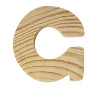Rayher 6213900 Lettres en Bois 5 x 1 cm, G