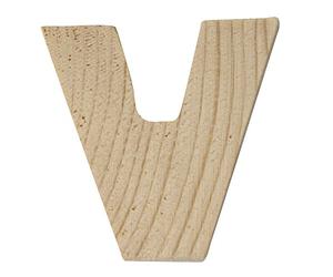 Rayher 6215400 bois lettres, 5 x 1 cm, V