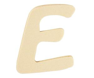 Rayher 62241000 Lettre E en Bois FSC Mix Credit, 6 cm de diamètre