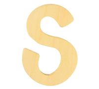 Rayher 62255000 Lettre en bois FSC Mix Credit Taille S Ø 6 cm