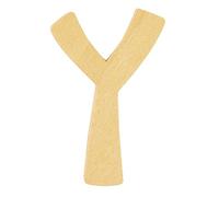Rayher 62261000 Lettre en Bois FSC Mix Credit, 6 cm de diamètre, Y