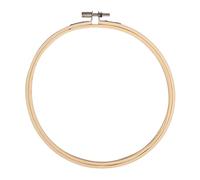 Rayher 62564000 Cadre de broderie en bois, 23cm ø