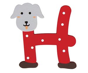 Rayher 62746000 de Bois pour Enfant Lettre FSC Mix Credit, 4,5 x 5,2 Cm, H, M